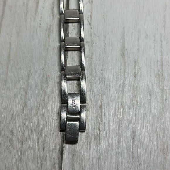 Fossil JR8064 Women's Silver Tone Stainless Quartz Watch American Flag Dial - Picture 3 of 12